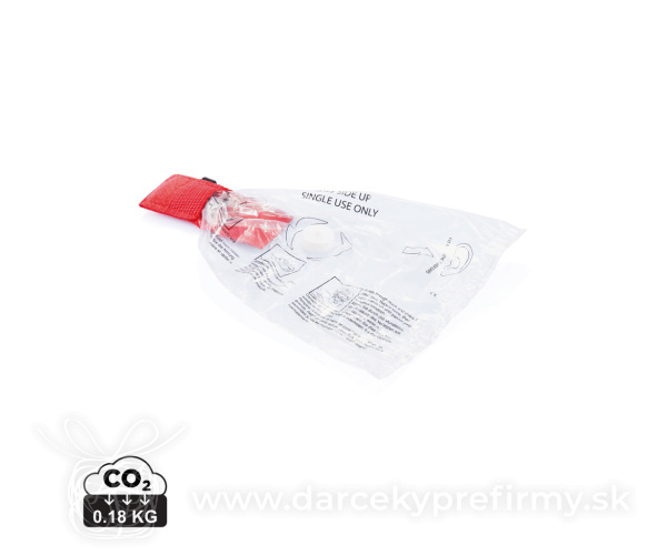 Kľúčenka s maskou KPR