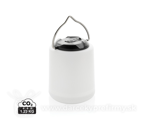Limio prenosná nabíjateľná stolová lampa z rec. plastu RCS