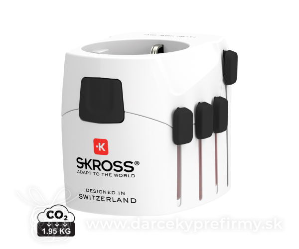 Cestovný adaptér SKROSS World Pro 3-Pole