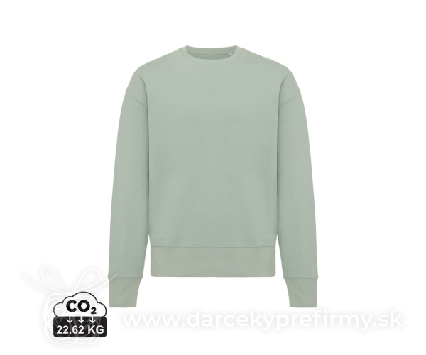 Mikina IQONIQ Kruger relaxed fit z recykl. bavlny