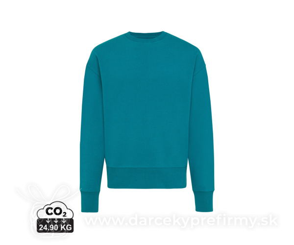 Mikina Iqoniq Kruger relaxed fit z recykl. bavlny
