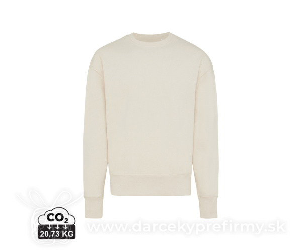 Mikina IQONIQ Kruger relaxed fit z recykl. bavlny