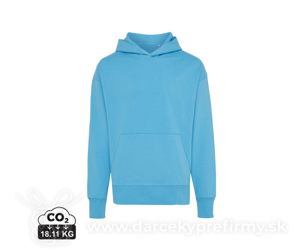Mikina s kapucňou Iqoniq Yoho relaxed fit z recykl. bavlny