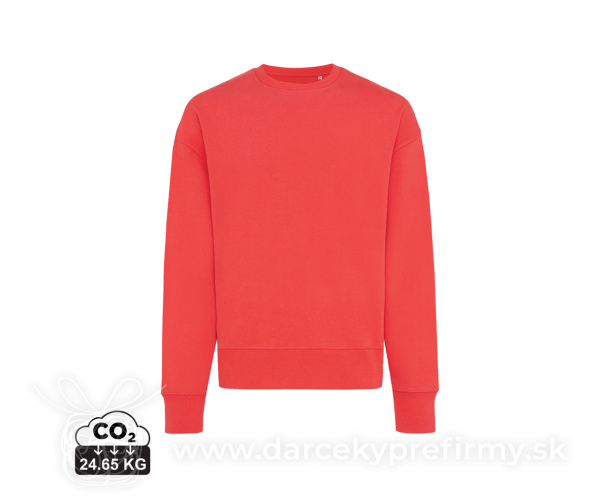 Mikina Iqoniq Kruger relaxed fit z recykl. bavlny