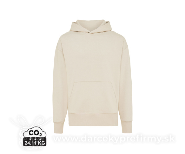 Mikina s kapucňou IQONIQ Yoho relaxed fit z recykl. bavlny