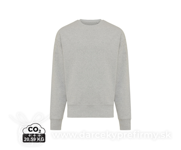 Mikina IQONIQ Kruger relaxed fit z recykl. bavlny