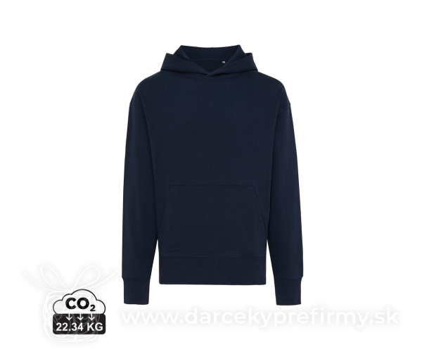 Mikina s kapucňou Iqoniq Yoho relaxed fit z recykl. bavlny