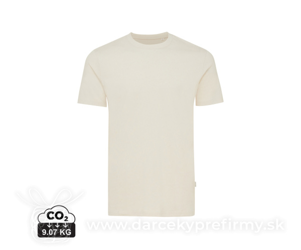 Nefarbené tričko Iqoniq Manuel z recykl. bavlny