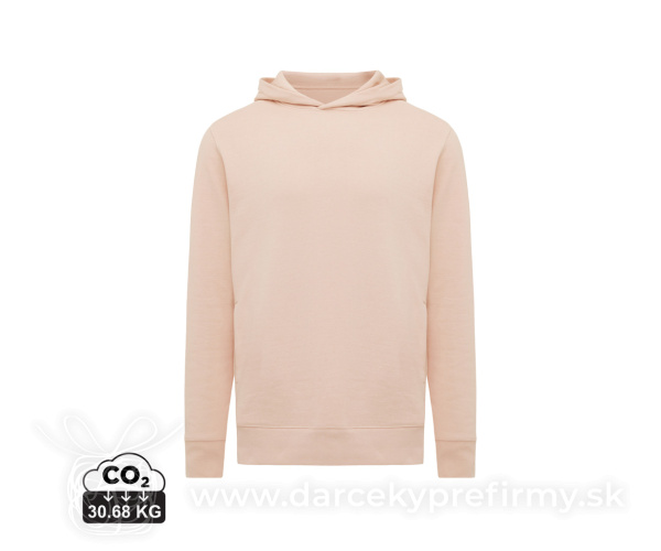 Mikina s bočnými vreckami IQONIQ Yengo z rec. bavlny