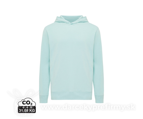 Mikina s bočnými vreckami IQONIQ Yengo z rec. bavlny