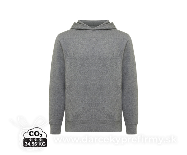 Mikina s bočnými vreckami IQONIQ Yengo z rec. bavlny