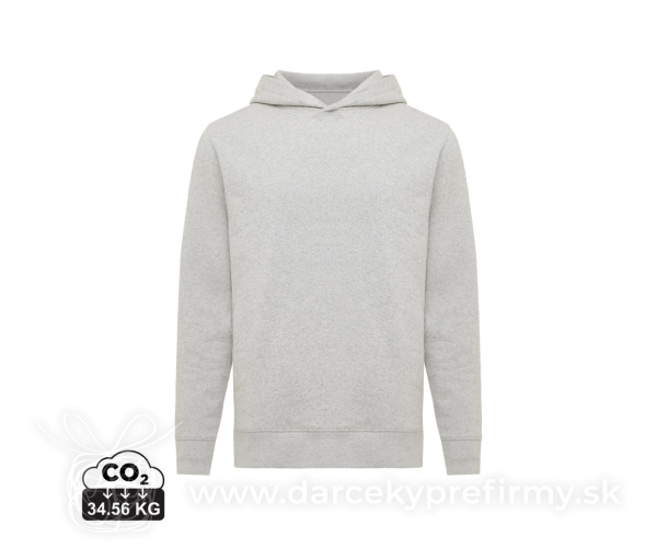Mikina s bočnými vreckami IQONIQ Yengo z rec. bavlny