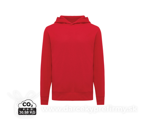 Mikina s bočnými vreckami IQONIQ Yengo z rec. bavlny