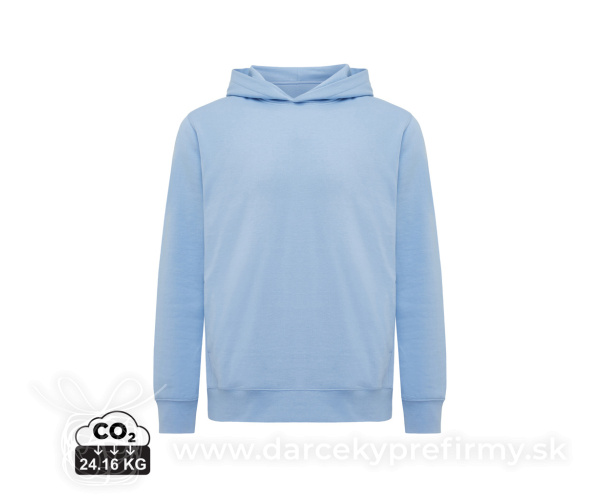 Mikina s bočnými vreckami IQONIQ Yengo z rec. bavlny