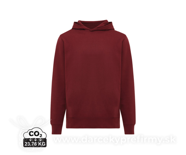 Mikina s bočnými vreckami IQONIQ Yengo z rec. bavlny