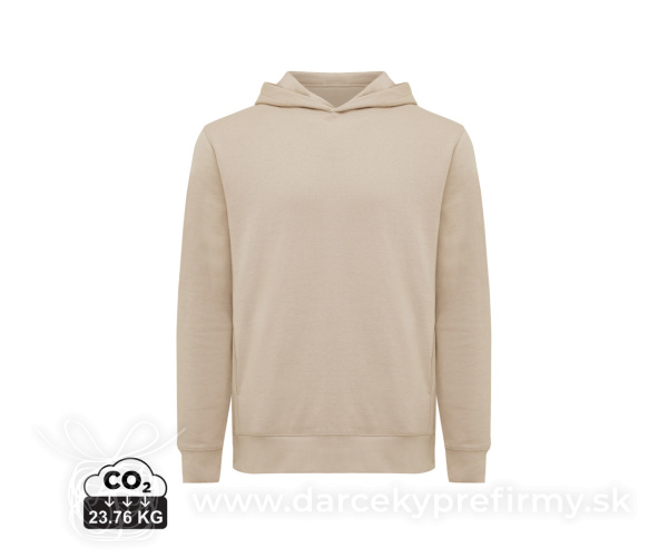Mikina s bočnými vreckami IQONIQ Yengo z rec. bavlny