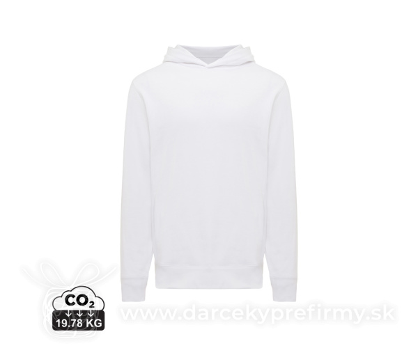 Mikina s bočnými vreckami IQONIQ Yengo z rec. bavlny