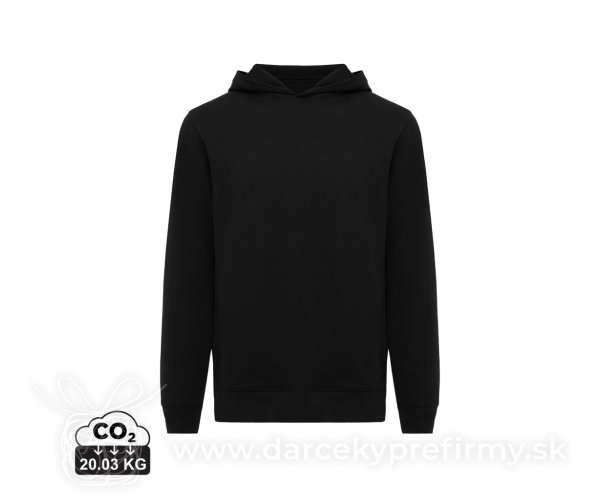 Mikina s bočnými vreckami IQONIQ Yengo z rec. bavlny