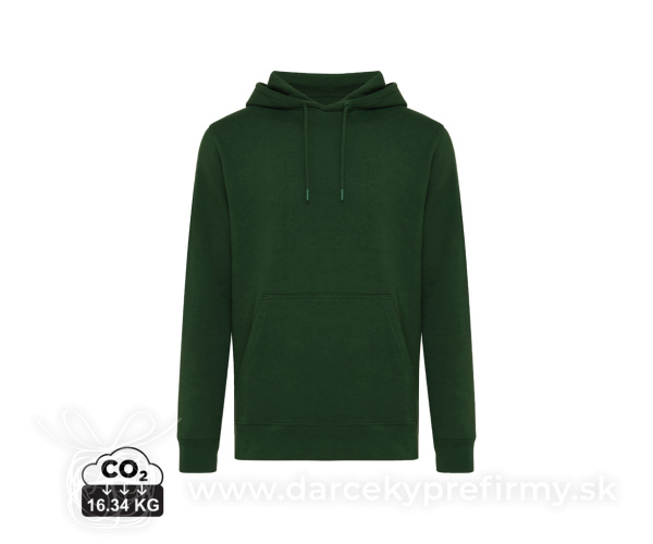 Ľahká mikina s kapucňou IQONIQ Rila z recykl. bavlny