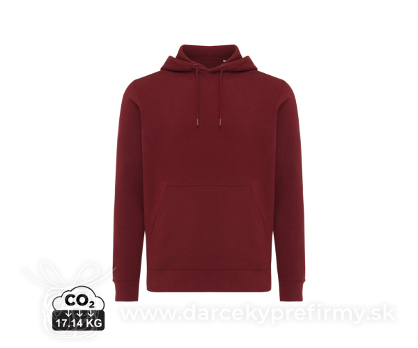 Ľahká mikina s kapucňou IQONIQ Rila z recykl. bavlny