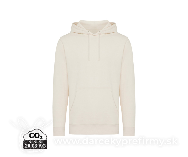 Ľahká mikina s kapucňou IQONIQ Rila z recykl. bavlny