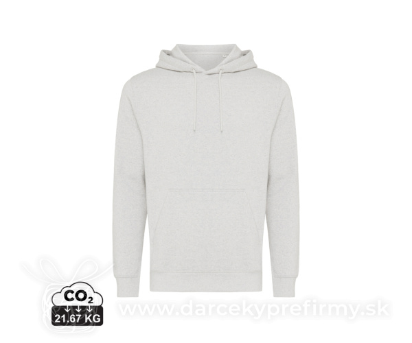 Ľahká mikina s kapucňou IQONIQ Rila z recykl. bavlny