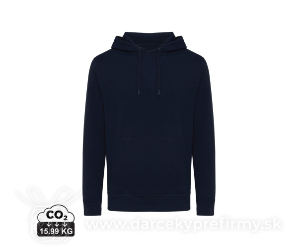 Ľahká mikina s kapucňou IQONIQ Rila z recykl. bavlny