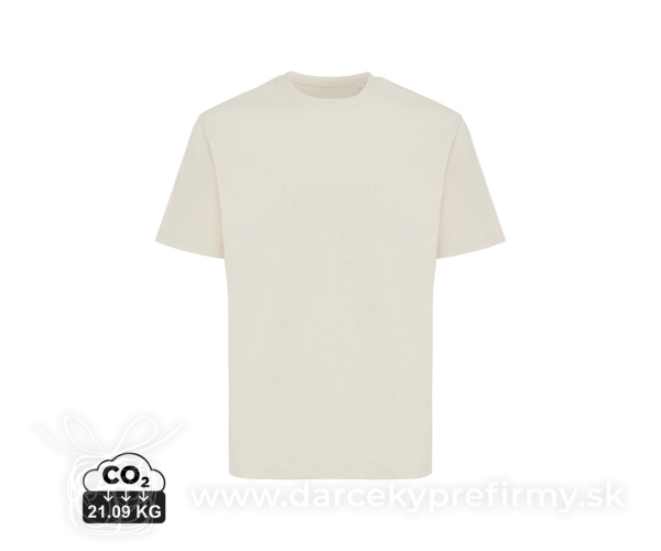 IQONIQ Nikko tričko z hrubej recyklovanej bavlny