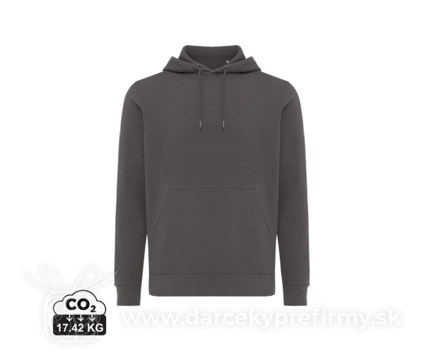 Ľahká mikina s kapucňou IQONIQ Rila z recykl. bavlny