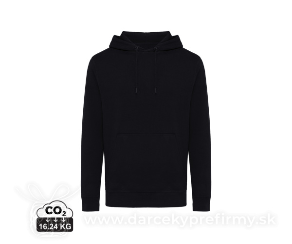 Ľahká mikina s kapucňou IQONIQ Rila z recykl. bavlny