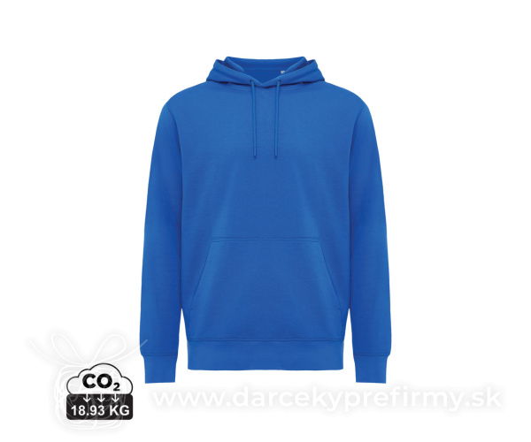 Ľahká mikina s kapucňou IQONIQ Rila z recykl. bavlny