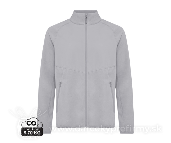 Micro fleece bunda na zips IQONIQ Talung z rec. polyesteru