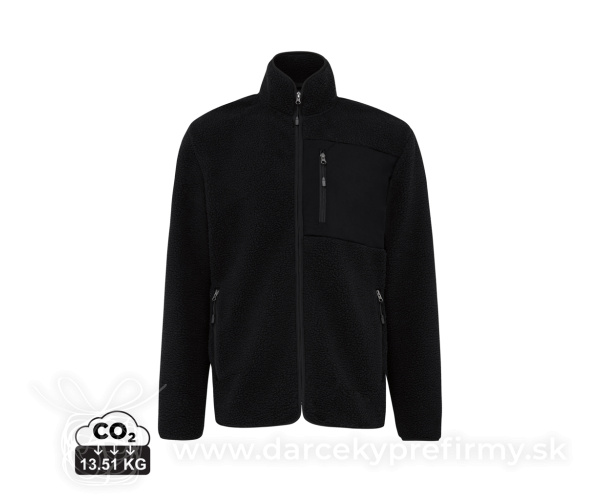 Pile fleece bunda IQONIQ Diran z recykl. polyesteru