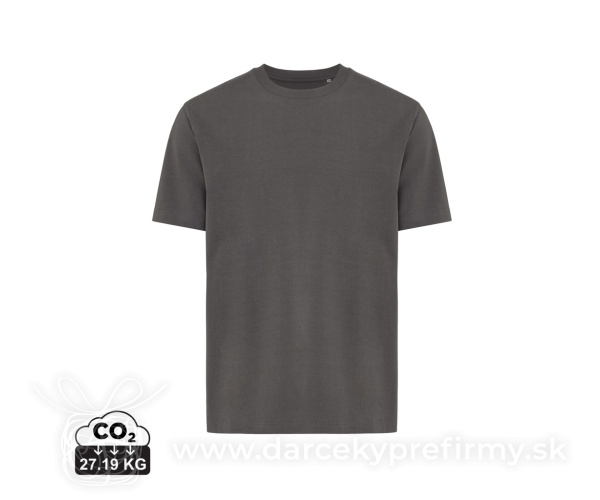 IQONIQ Nikko tričko z hrubej recyklovanej bavlny