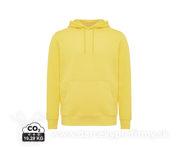 Ľahká mikina s kapucňou IQONIQ Rila z recykl. bavlny