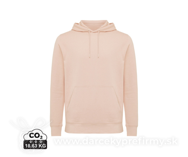 Ľahká mikina s kapucňou IQONIQ Rila z recykl. bavlny