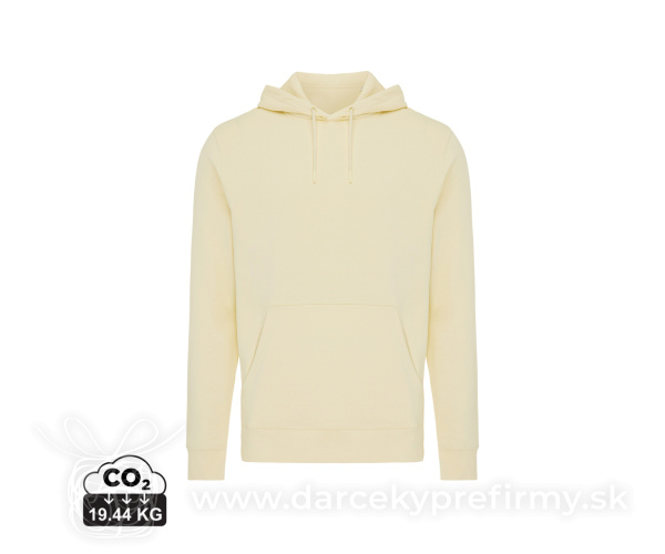Ľahká mikina s kapucňou IQONIQ Rila z recykl. bavlny