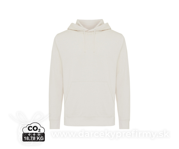 Ľahká mikina s kapucňou IQONIQ Rila z recykl. bavlny