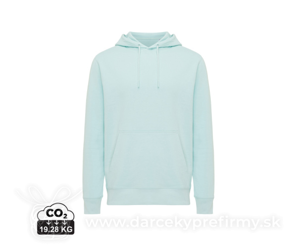 Ľahká mikina s kapucňou IQONIQ Rila z recykl. bavlny