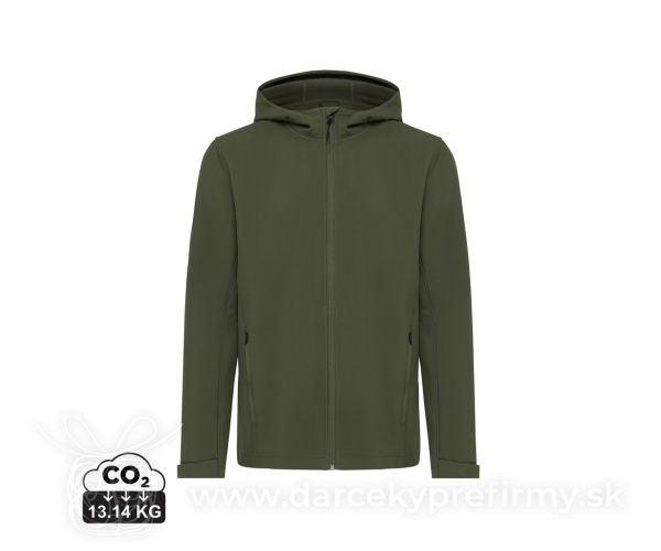 Pánska soft shell bunda IQONIQ Makalu z recykl. polyesteru