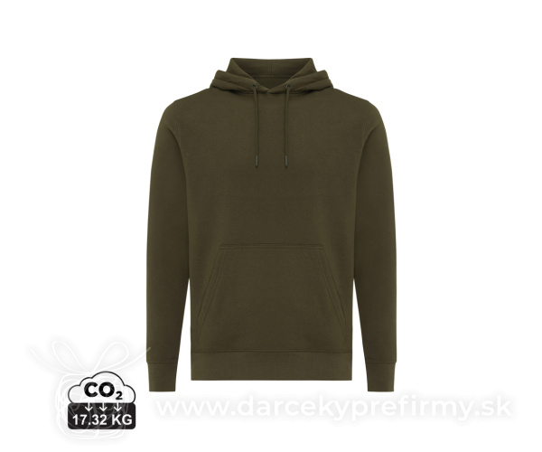 Ľahká mikina s kapucňou IQONIQ Rila z recykl. bavlny