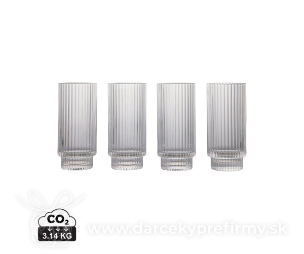 VINGA York highball poháre, 4-dielna sada