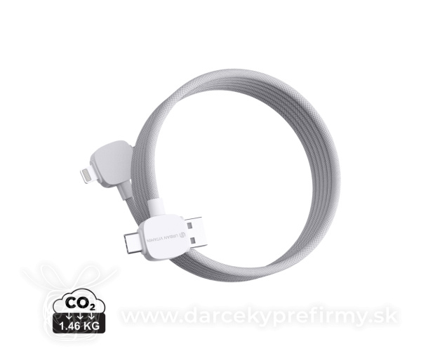 Magnetický kábel Urban Vitamin Stockton 65W z rec. TPE/PET