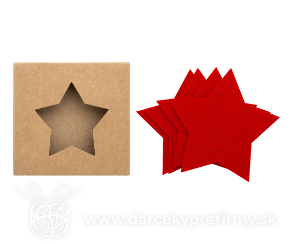 Vagnes - sada vianočných podtáckov z RPET