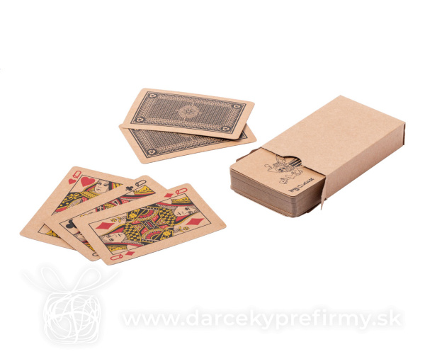 Pacca - hracie karty z recyklovaného papiera
