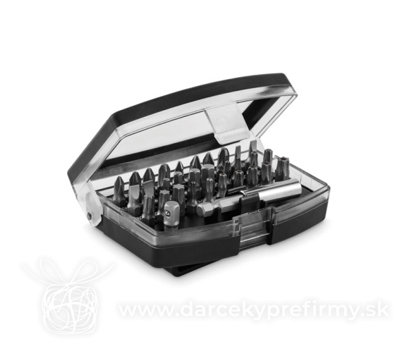 SCREY - Sada šroubovákov a bitú, 32ks