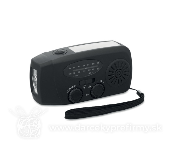 ONDA - Prenosné rádio s LED svietidlom