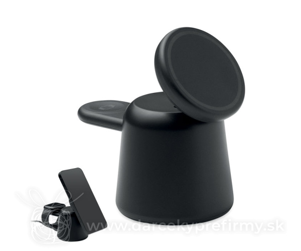 SIMPA - Bezdrátová 15W nabíječka 3v1