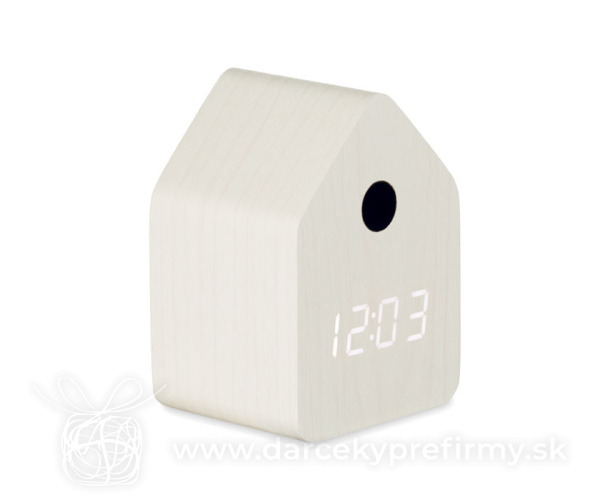 CUCKOO - Budík vo štýle kukaček z MDF