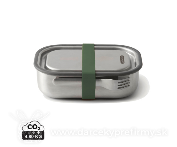 Veľká nerezová krabička na jedlo Black+Blum
